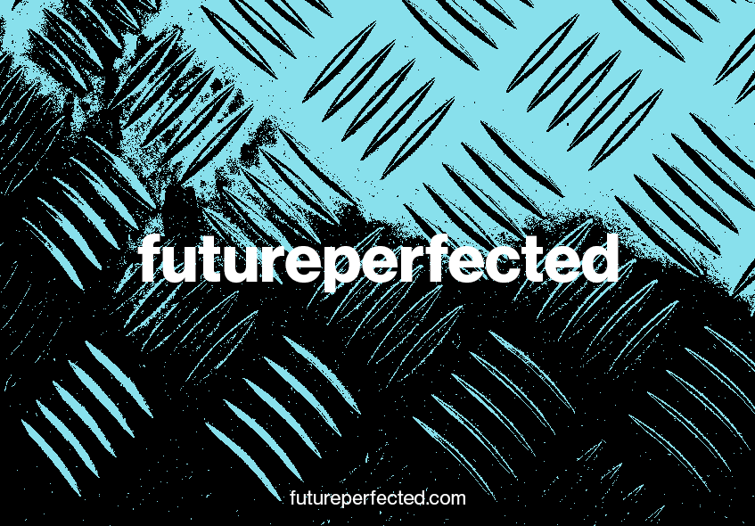 futureperfected 'plate' pale blue image
